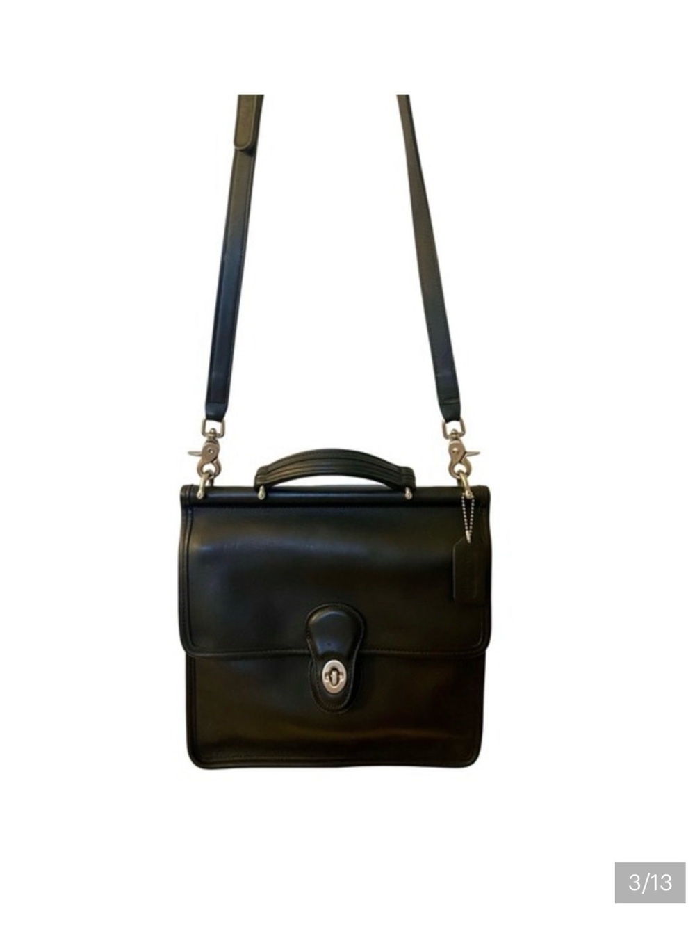 Coach-vintage Coach Black/nickel Willis 9927